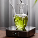 Axyaa Retro Glass Imperial Teapot High Borosilicate High Temp Resistant Tea Utensils