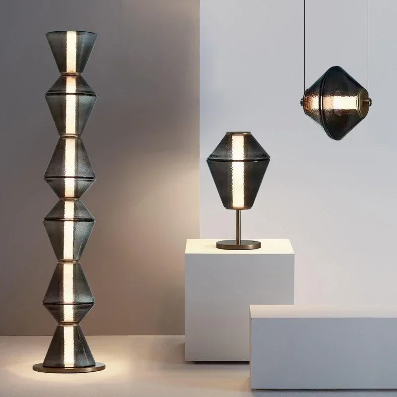 Axyaa Nordic LED Floor Lamp for Modern Living Room & Bedroom