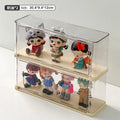 Axyaa Acrylic Doll Display Rack Stacktable | Transparent Toy Storage Box