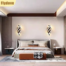 Axyaa Nordic Modern Courtyard Wall Lamp, LED Decorative Staircase Walkway Light