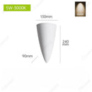 Axyaa LED Gypsum Wall Lamp for Bedroom Living Room Decor