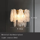 Axyaa Cloud Glass Chandelier: Modern LED Lighting for Elegant Living Room