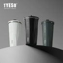 Axyaa 600ml Stainless Steel Thermos Water Bottle Coffee Cup Gradient Insulated Mug