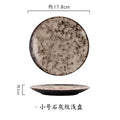 Axyaa Japanese Style Ceramic Plate Set for Restaurants and Home Dining