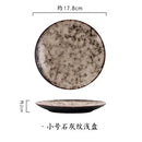 Axyaa Japanese Style Ceramic Plate Set for Restaurants and Home Dining