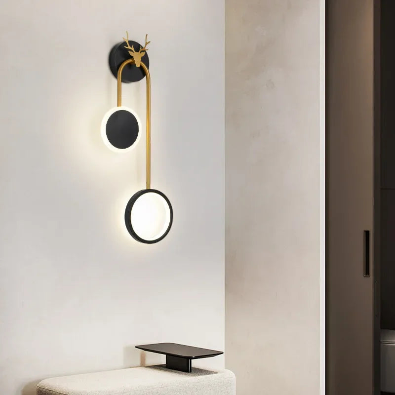 Axya LED Wall Lamp: Modern Luxury Lighting Fixture for Home Decor