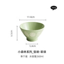 Axyaa Ceramic Bowl Set: Embossed Plates, High Value Tableware & Rice Bowls