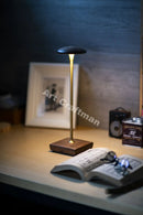 Axyaa Walnut Mushrooms Night Light Touch Switch Table Lamp