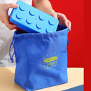 Axyaa Color Building Blocks Bento Box for Kids Lunch | Portable & Durable