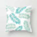 Axyaa Mint Green Geometric Print Lumbar Pillowcase