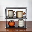 Axyaa Clear Acrylic Cup Display Organizer Kitchen Storage Stand