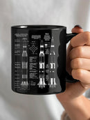 Axyaa Space Shuttle Ceramic Mug - NASA Inspired Sci-Fi Design, Durable & Perfect for Space Enthusiasts