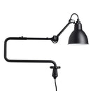 Axyaa Rotatable Vintage Wall Sconce with Black Lampshade