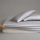 Axyaa Cotton Solid Color Single Fitted Sheet, Soft & Skin-Friendly