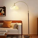 Axyaa Contemporary LED Floor Lamp for Luxury Living Room Decor