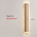 Axyaa Stone Limestone Wall Lamp for Modern Minimalist Home Lighting