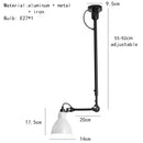 Axyaa Adjustable LED Pendant Lamp for Bedrooms, Living Rooms, and Study Rooms