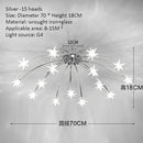 Axyaa Nordic Glass Starry Sky Ceiling Light - Modern Home Art Lighting