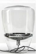 Axyaa Glass Table Lamp for Modern Home Decor and Office Lighting