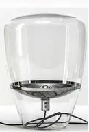 Axyaa Glass Table Lamp for Modern Home Decor and Office Lighting
