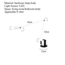 Axyaa Industrial Floor Lamp Adjustable LED Study Minimalist Light