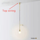 Axyaa Nordic Iron Wall Lamp for Bedroom Living Room Home Decor
