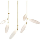 Axyaa Luxury Glass Chandelier for Indoor Spaces