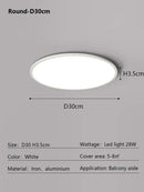 Axyaa Modern Minimalist LED Ceiling Light for Living Room and Bedroom