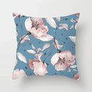 Axyaa Flower Pattern Decorative Art Pillowcase 45*45 Throw Pillows Home Decor