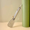 Axyaa Silicone Grilling Tong Stainless Steel BBQ Clip Kitchen Tool