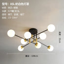 Axyaa Glass Ball Branch Chandeliers - Nordic Light Postmodern Luxury LED Pendant Lights