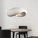 Axyaa White E27 LED Pendant Lamp for Business Dining Room & Bedroom