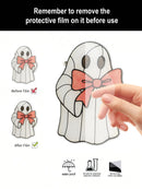 Axyaa Cute Ghost Hanging Decor, Acrylic Window/Wall Ornament for Festive Home Parties