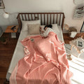 Axyaa Queen Summer Blanket: Soft Cotton Quilt, Breathable, Skin-Friendly