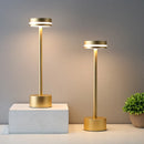 Axya Touch Bedside Lamp | USB Rechargeable Three Color Dimming Aluminum Light