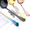 Axyaa Stainless Steel Family Soup Spoon Kitchen Cutlery Tableware Set