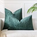 Axyaa Chenille Cushion Cover Solid Color Elegant Square 45x45cm 50x50cm