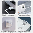 Axyaa LED Magnetic Cabinet Light USB Plug Night Lamp