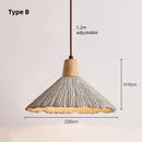 Axyaa Modern Cement Pendant Lights for Bedroom, Restaurant, Bar Counter, Lighting Fixtures