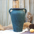 Axyaa Ins Style Ceramic Floor Vase for Home Decor & Living Room Art