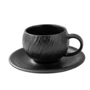Axyaa Stone Ceramic Latte Mug Flower Decor Drinkware