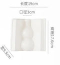 Axyaa Small Mouth Ceramic Vase for Flower Arrangement and Decoration