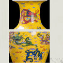 Axyaa Nine Dragons Glow Vase: Large Jingdezhen Ceramic Chinese Home Decor