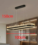 Axyaa Modern Living Room LED Chandeliers Hanging Ceiling Lamp Indoor Lighting