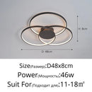 Axyaa Nordic LED Ceiling Light for Bedroom, Living Room, Study, Modern Home Decor