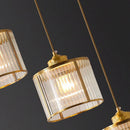 Axyaa Modern Ring Stairs Pendant Light Chandeliers for Living and Dining Room