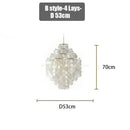 Axyaa Chrome Art Deco Chandelier: Luxury Suspension Light for Living Room