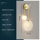 Axyaa Nordic Butterfly Wall Lamp LED Lighting for Restaurant Bedroom Home Decor