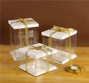 Axya Clear Round Cake Box - Lovely Goods Exhibition Box