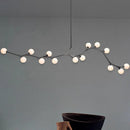 Axyaa Modern Pendant Light for Dining Room - LED Chandelier Ceiling Lamp